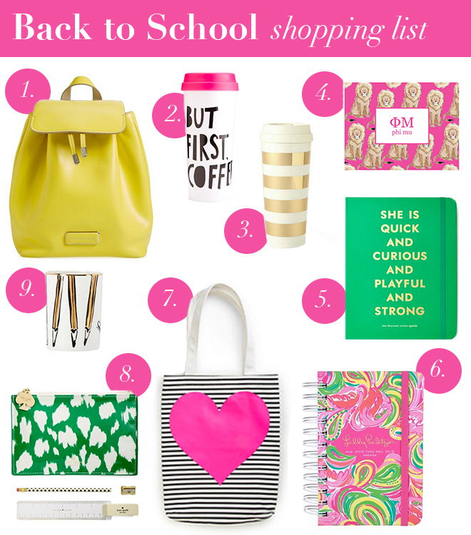 Back to School Must Haves